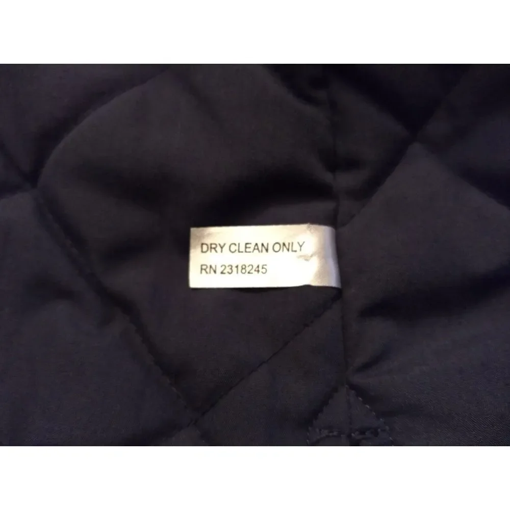 Vineyard Vines Shirt Jacket Marthas Vineyard XL Wool Blend Navy Full Zip Shacket